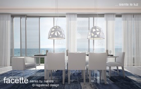 Facette Ceiling Lights Mantra Single Pendant Facette Ceiling Lights Mantra Single Pendant